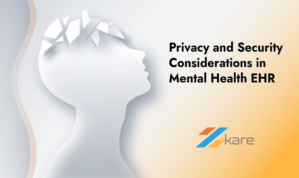 Privacy and Security Considerations in Mental Health EHR